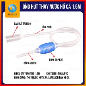 Bơm tay thay nước King Bio