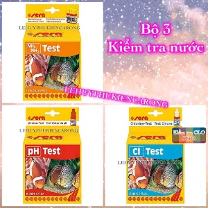 Test Sera Clo, NH3, pH