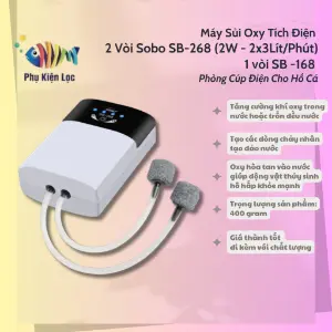 Sủi oxy tích điện Sobo SB-268