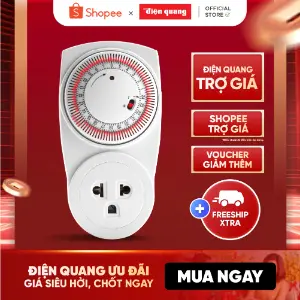 Ổ cắm hẹn giờ cơ Điện Quang