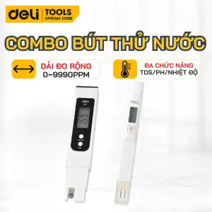 Bút Deli đo pH / TDS